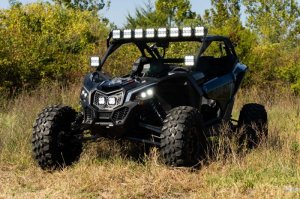 Can-Am Maverick X3 Max LED Light Bar Kit - Roof - Diode Dynamics - SS5 Pro CrossLink - Yellow - `17-`25 Can-Am Maverick X3 Max LED Light Bar Kit - Roof - Diode Dynamics - SS5 Pro CrossLink - Yellow - `17-`25